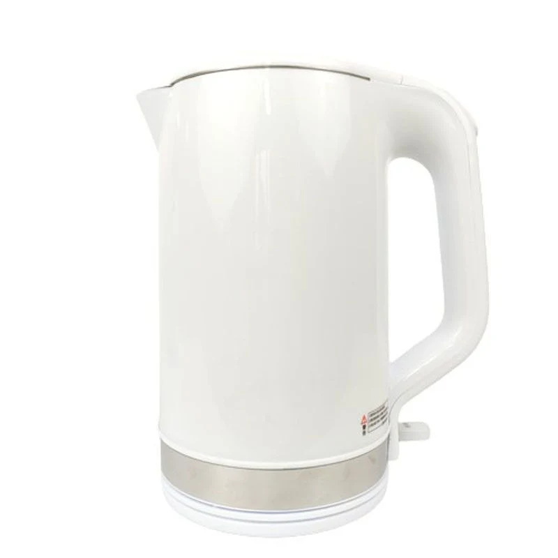 Ums-1913 Großhandel Doppelwandkessel gute Qualität Wasserkocher 2,0L Wasserkocher OEM White Kettle Hotel Travel Kitchen Appliances