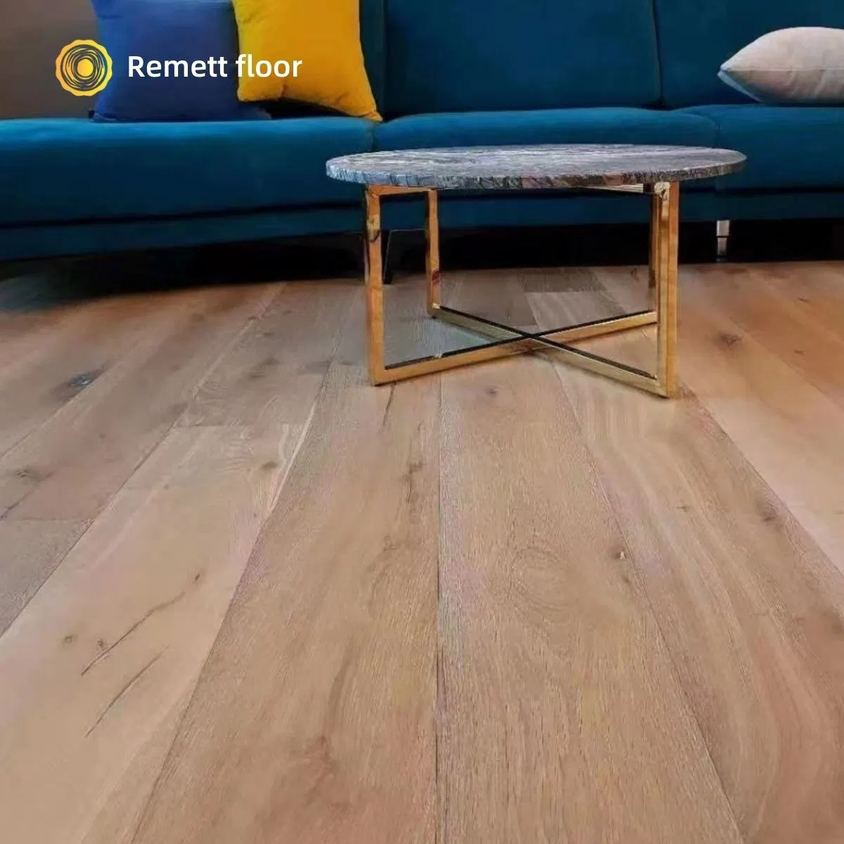 Einzigartiges Design mit chemisch reaktiv gebeizt Schwarz Engineered Wood Oak Bodenbeläge für den globalen Projektbau