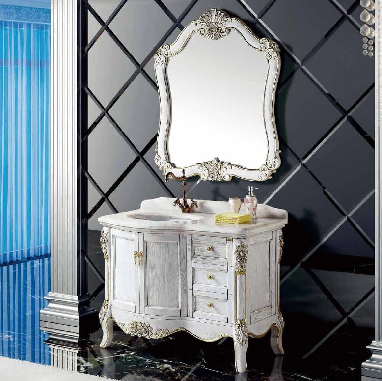 Top Design Marble Granite Shaker Bathroom Vanity