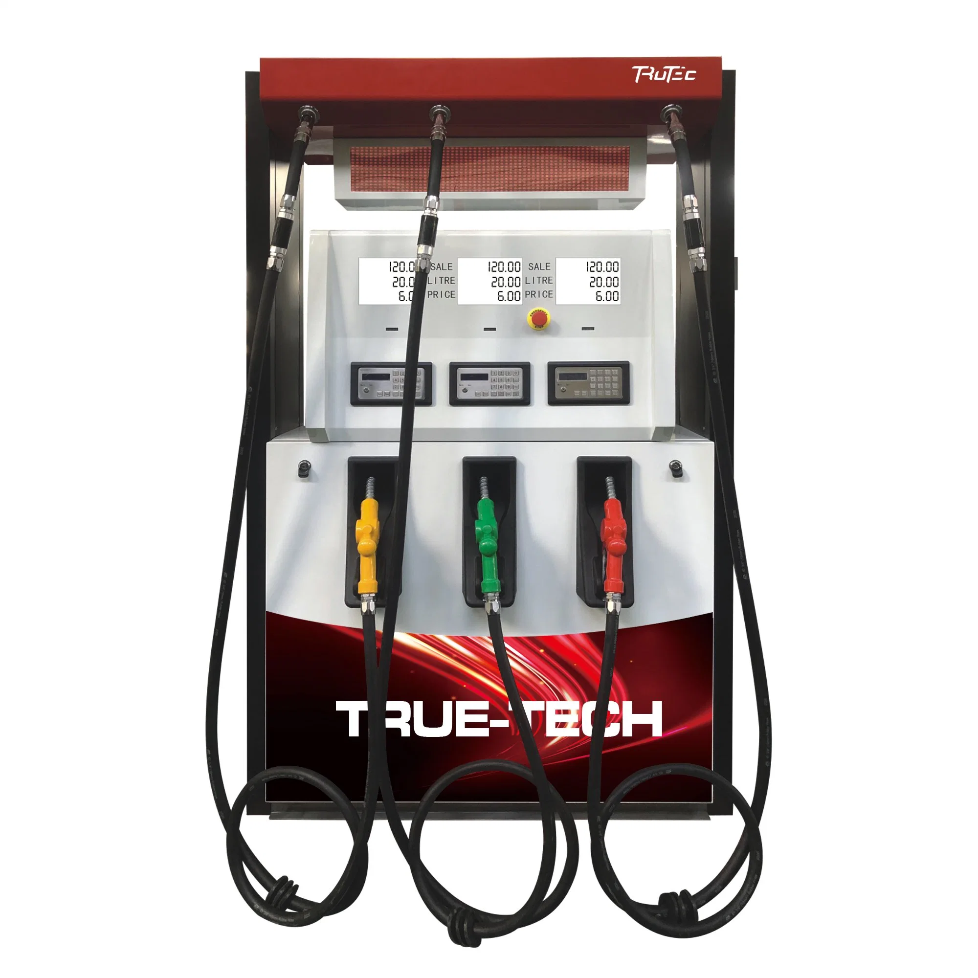 Kenya Supplier Electronic Calibration Four Pump Petrol Fuel Dispenser China Provide