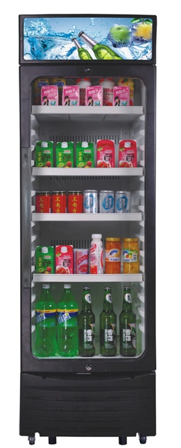 218 Commerical Upright Glass Door Display Refrigerator Showcase