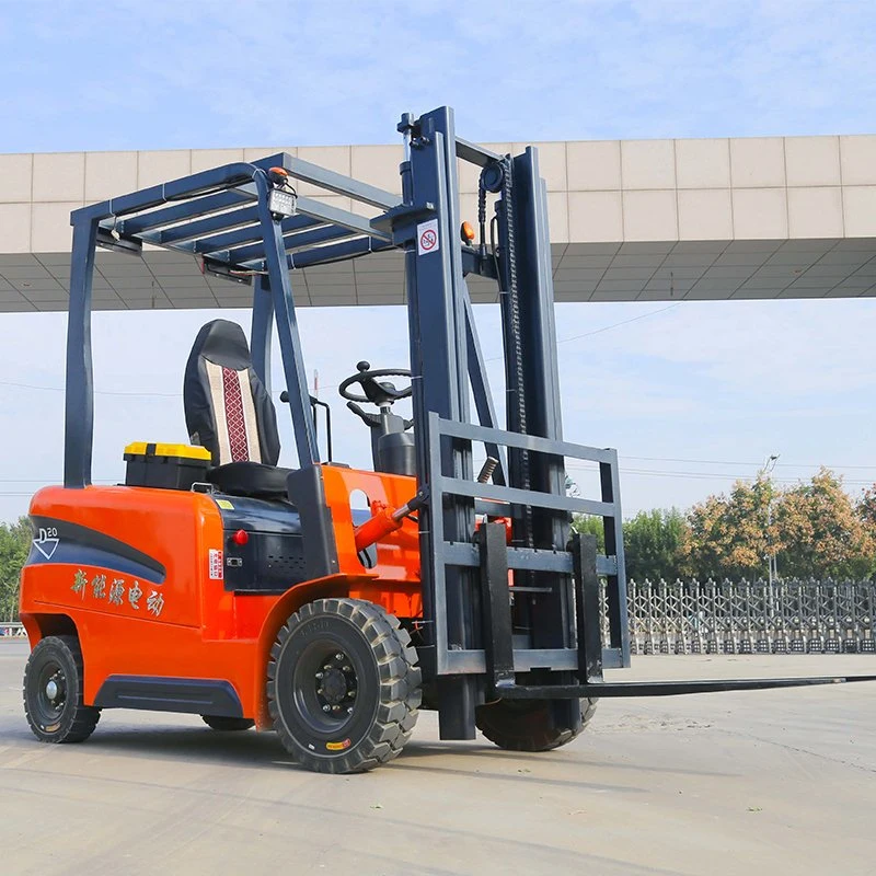 Electric Forklift Electric Four-Wheeled 3 Tons Sitting Seat Driving Small Handling Truck 2 Tons Automatic Hydraulic 1.5 Stacker