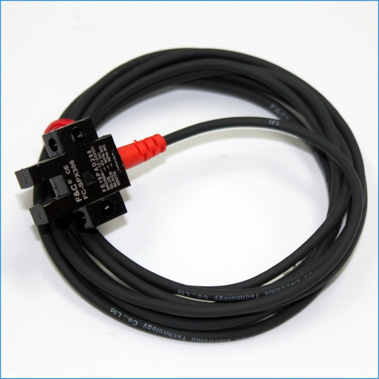 F&C U Type Sensor Slot Photoelectric Switch 5-24VDC Industrial Infrared Automation Sensor