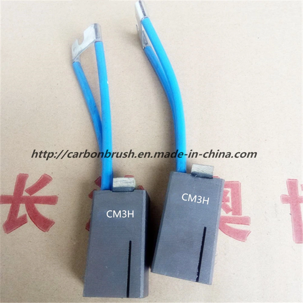 produce metal carbon brush copper brush CM3H used for slip ring