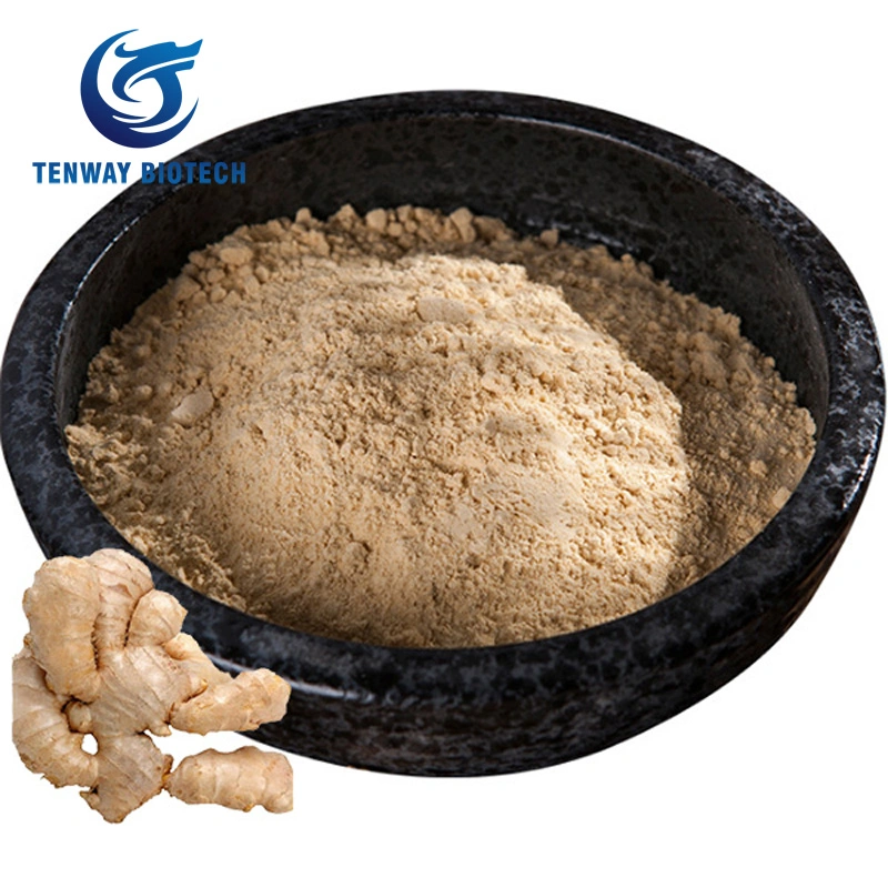 Food Additive/Food Ingredient Factory Supply Organic Pure Yellow Dehydrated Ginger Powder for Health Food