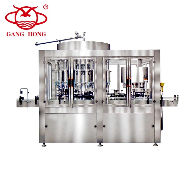 Automatic Plastic Bottle Hand Sanitizer Edible Oil/Jam/ Sauce/Liquid Soap/Peanut Butter/Ketchup Filling Packing Sealing Capping Labeling Packaging Machine