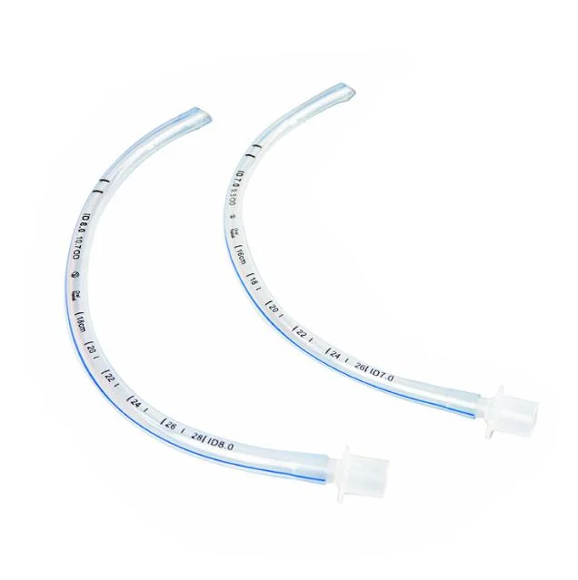 Medical Silicone Reinforced Oral Nasal Endotracheal Tube Tracheal Tube