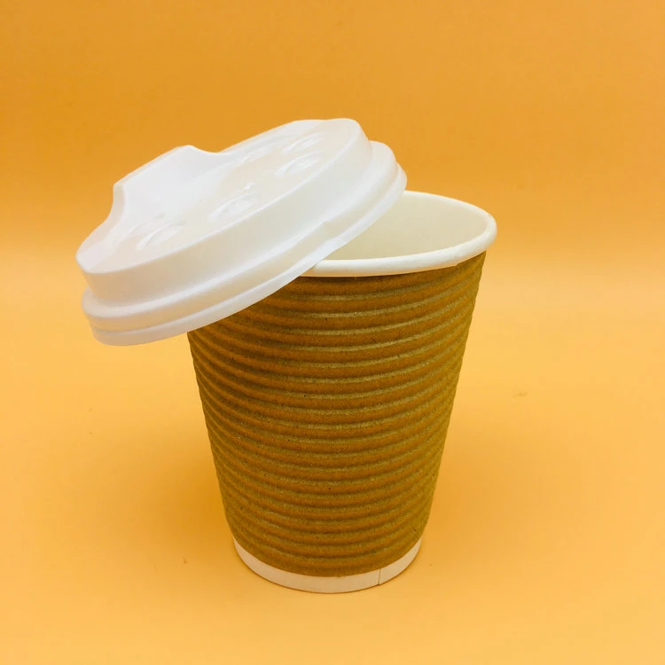 Disposable Recyclable Customized Paper Cups Double Wall 8oz