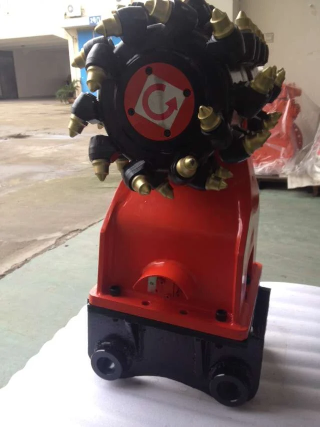 Transverse Trenching Rotary Drum Cutters for 3-60 Ton Excavator