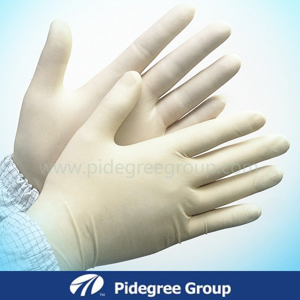 Health Latex Surgical Gloves Sterilized by Gamma Radiation ISO13485 Certified by SGS