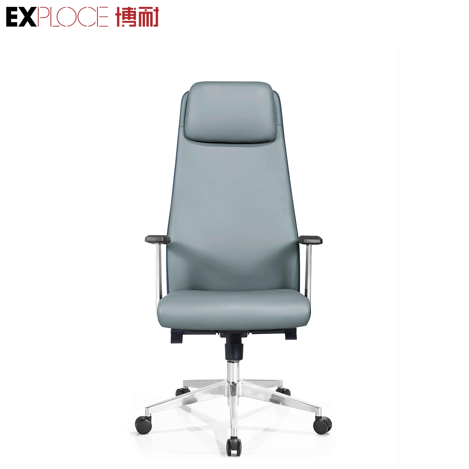 Foshan Bentwood Plywood Seat Tall Leather Wooden Executive Conference Home Office Chairs Made in China Furniture