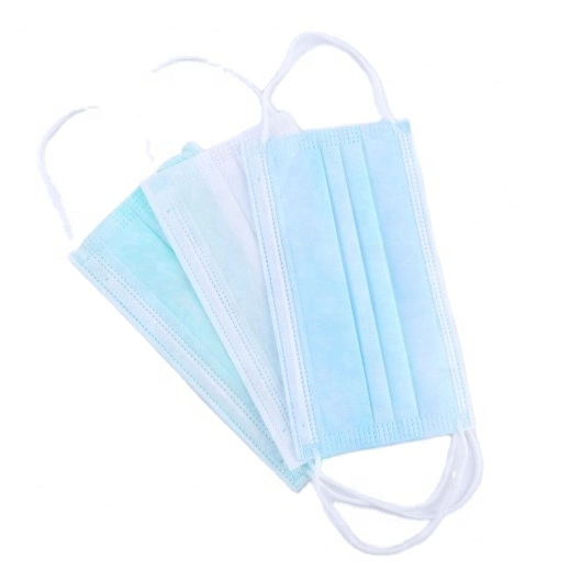 50PCS/Pack Everyday Single Use Europe America Hot Sale Disposable Ear Loops Medical Face Mask 3ply Female Face Mask