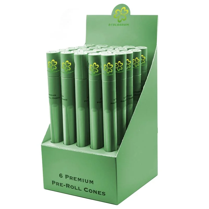 Custom Display Box Can Packaging Pre Roll Tubes Paper Tubes