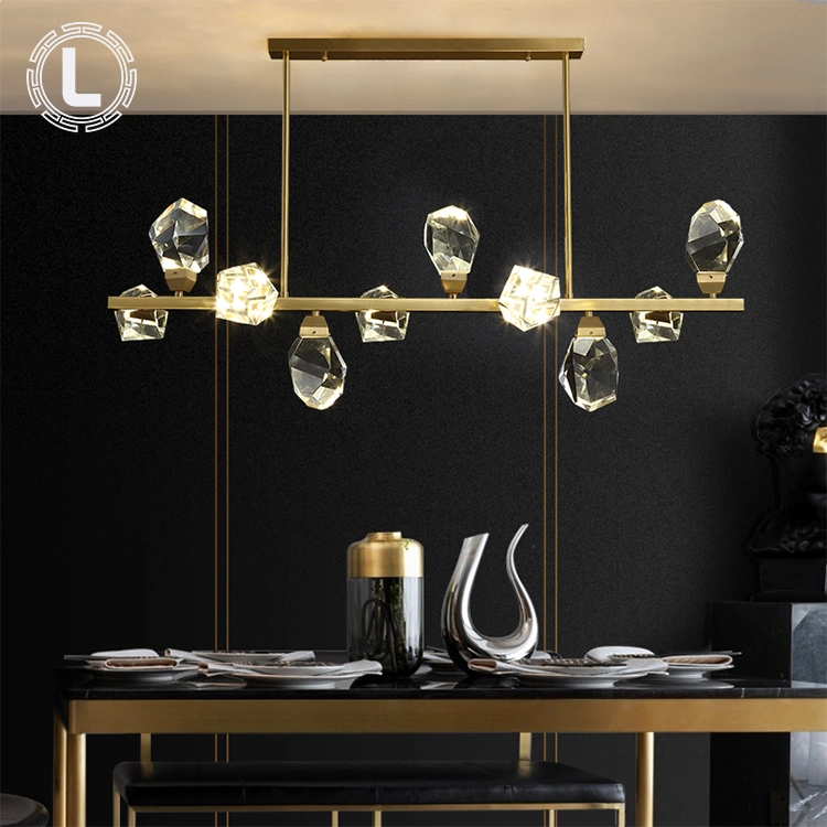 Dining Nordic Style Chandelier Crystal Chandelier Luxury Hotel LED