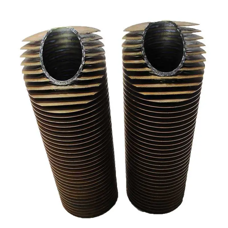 High-Frequency Welding Fin Tube Heat Exchanger for Air Conditioner Laser Welded Finned Tubes