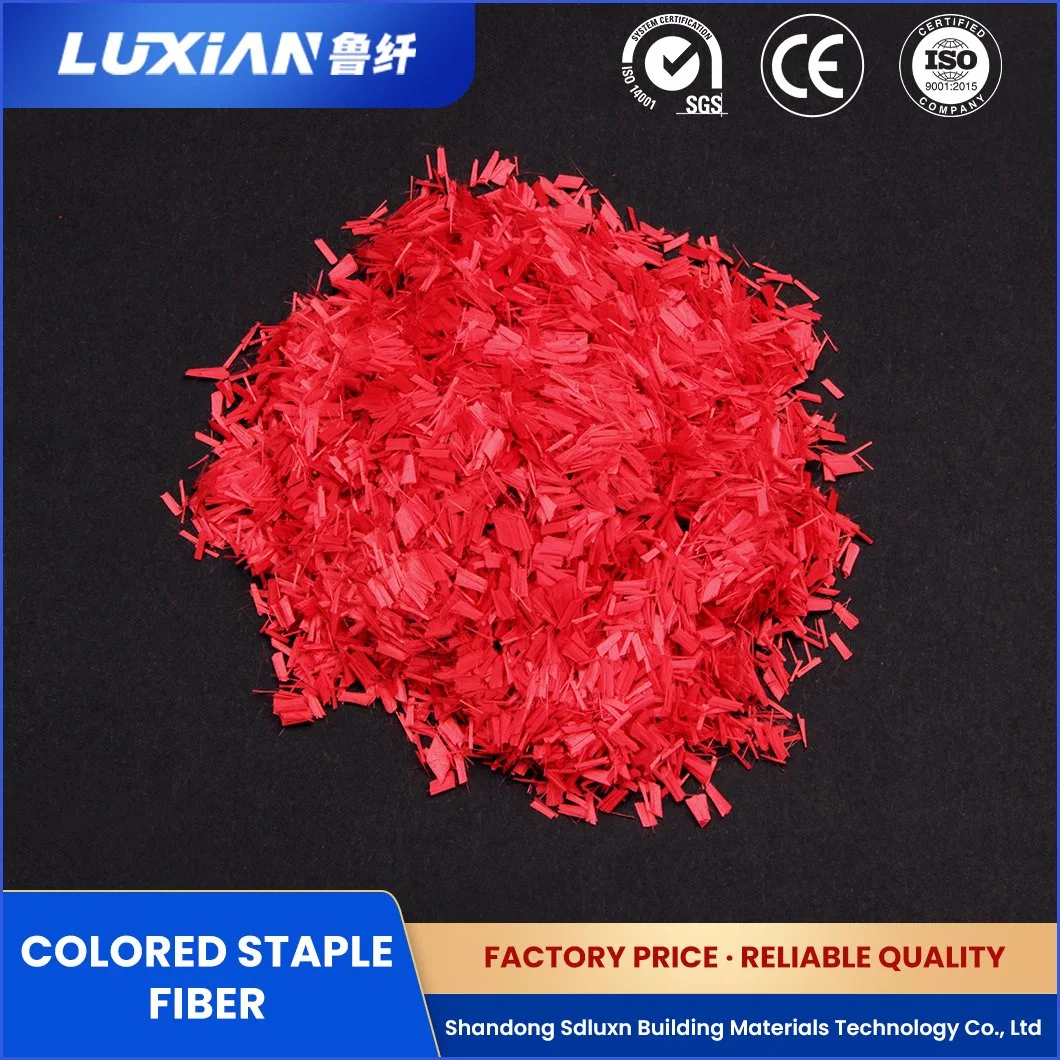 Sdluxn Polyester Staple Fiber Wholesale/Supplier White Polyester Staple Fiber in Man-Made Fiber China Good Chemical Stability Chemical Fibre Supplier