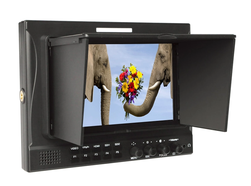 Vendedor caliente! Profesional de IPS de 7 pulgadas de HD-SDI MONITOR para la radiodifusión