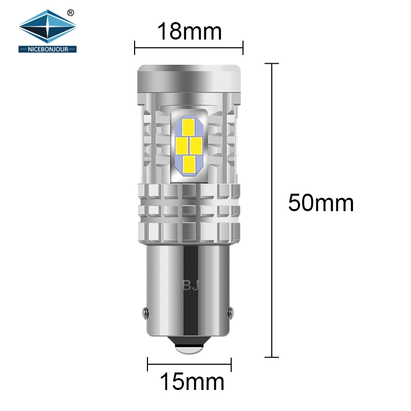 Nuevo diseño de 3020 24SMD LED de alto brillo T20 W21W P21W Luz de señal de giro