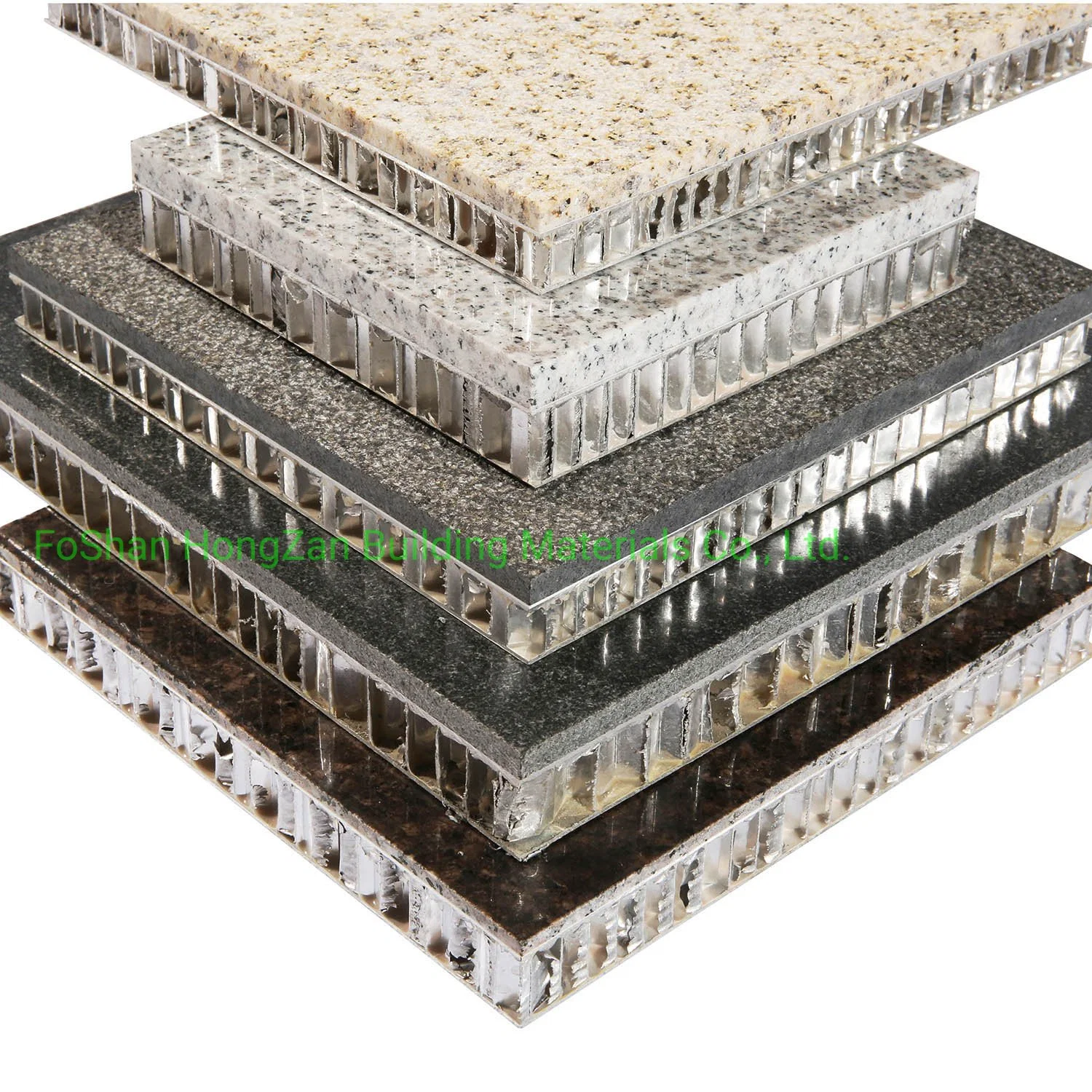 Lightweight High Quality Stone Honeycomb Panel for Curtain Wall Cladding