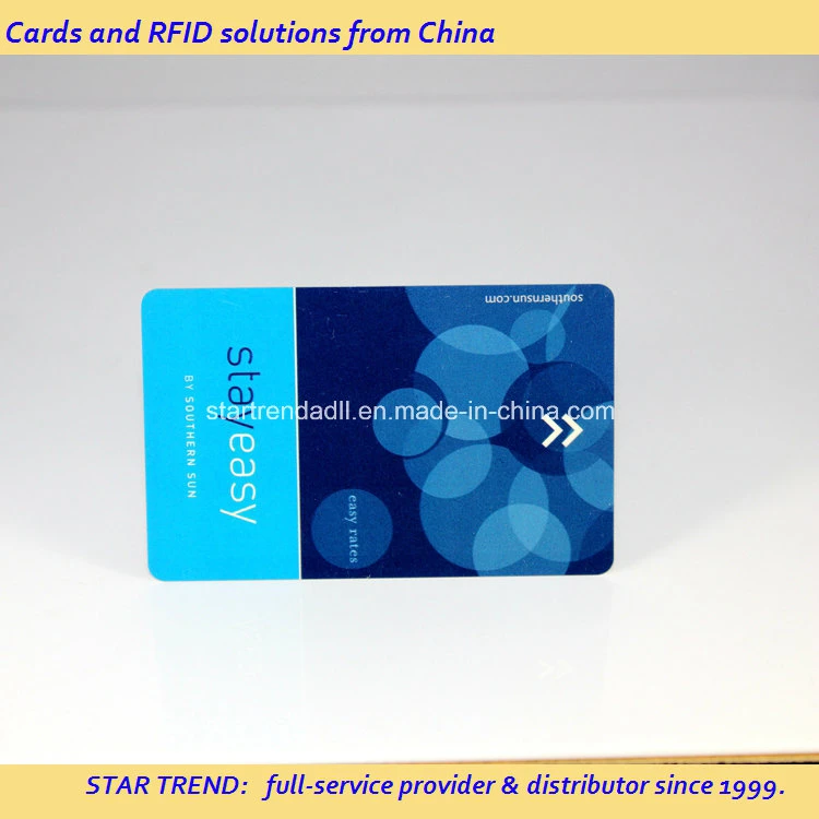 Printing Hico Magnetic Stripe PVC Card for Hotel Key Card