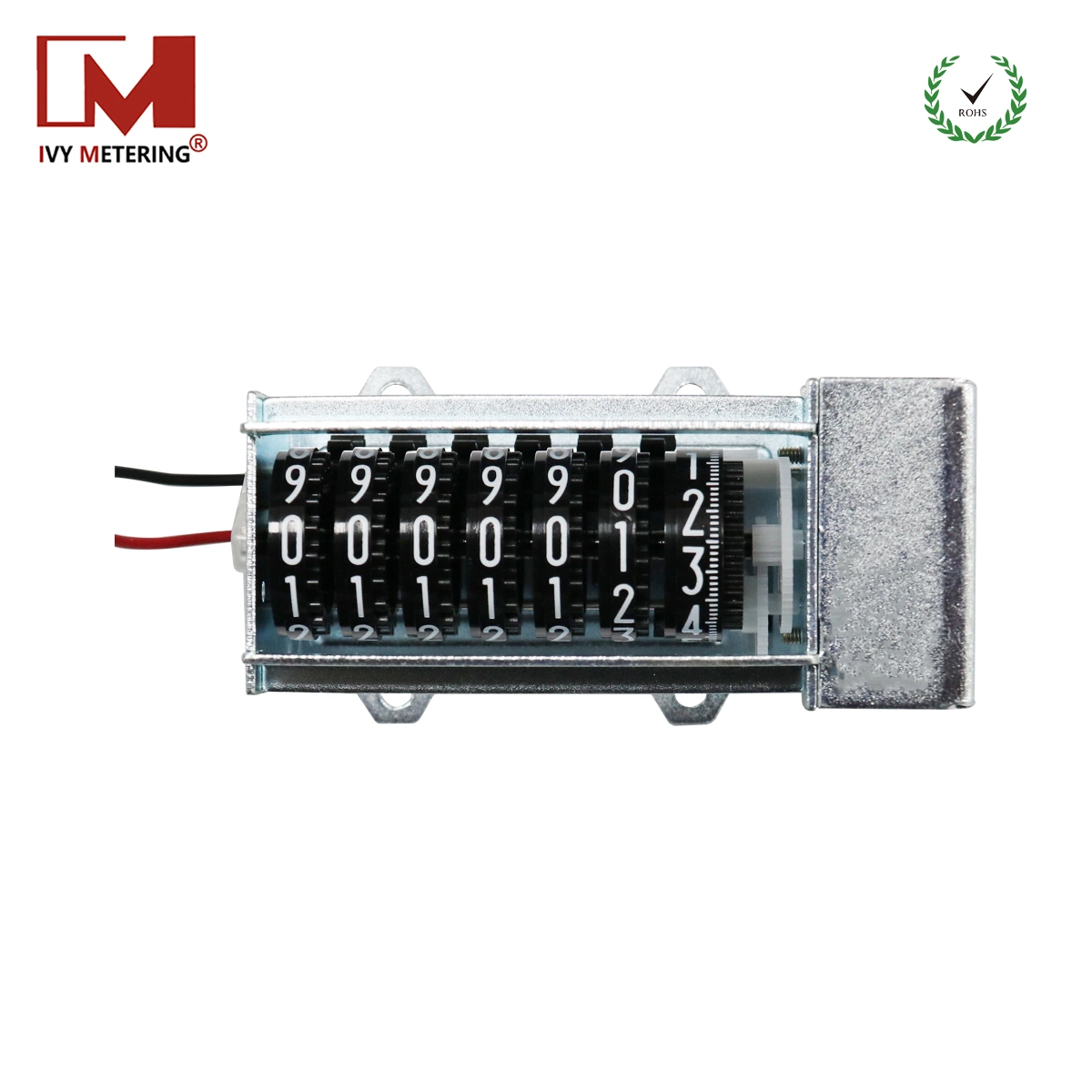 China Manufacturer 7 Digit Mechanical Stepper Motor Counter with 200: 1