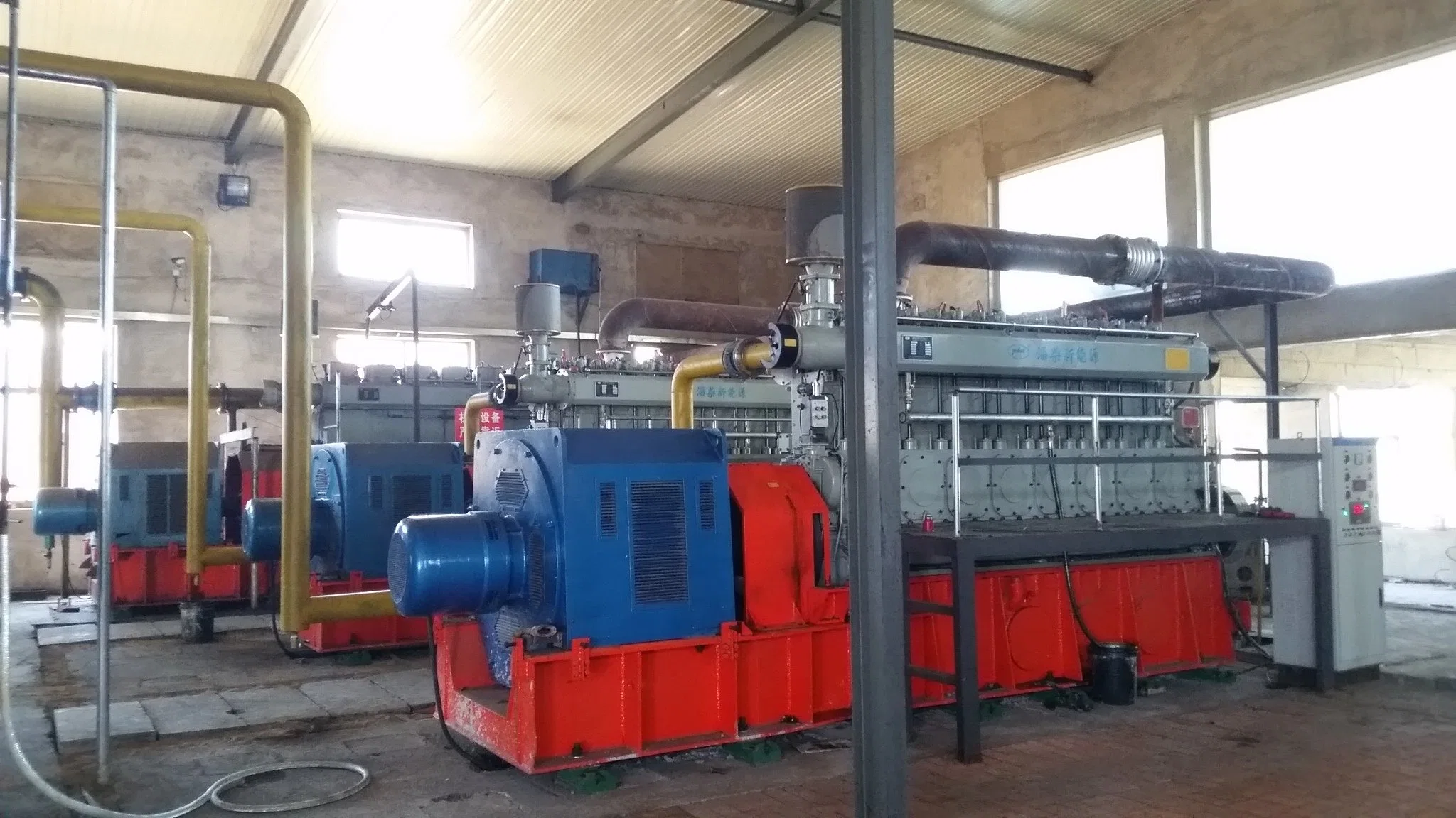 1000kw Landfill Gas/Natural Gas Generator Set/Generating Set/Gensets with Silent Canopy