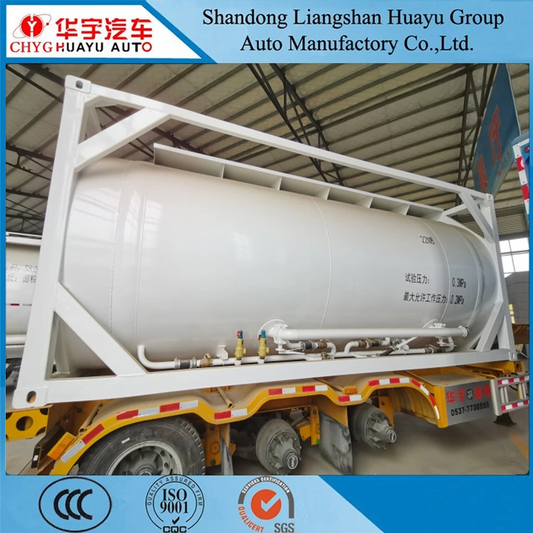 China Manufactory Product 20FT ISO Tank Container for Sales