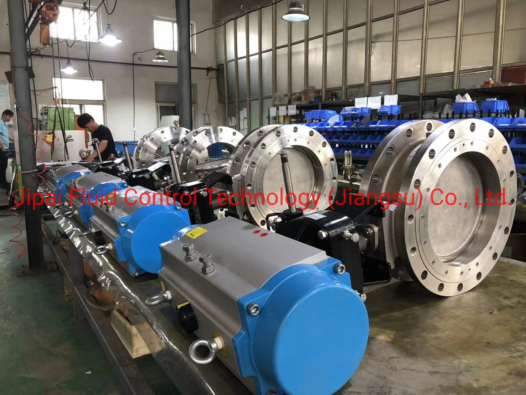 Lug Type Triple Offset Pneumatic Actuator CF8 CF8m Stainless Steel 304 316 Butterfly Valve