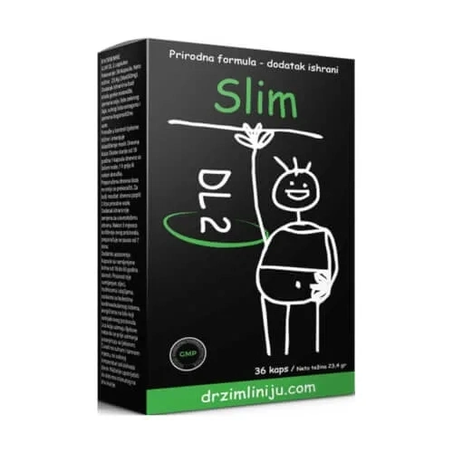 Slim DL2 Cápsulas pérdida de peso dieta Natural Nutrición