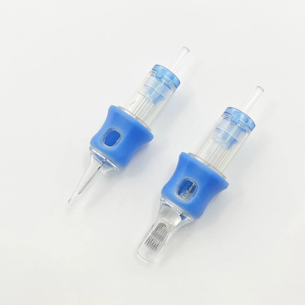 الجملة الشركة المصنعة غشاء السليكون فن الجسم Universal Cartridge Tattoo Needles مع حافة الإصبع اللاانزلاق