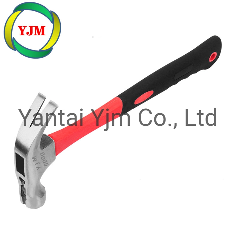 Mini Claw Hammer, Carbon Steel, Claw Hammer with Wooden/Glass Fibre Handle, Machinist Hammer, Stoning Hammer, Sledge Hammer