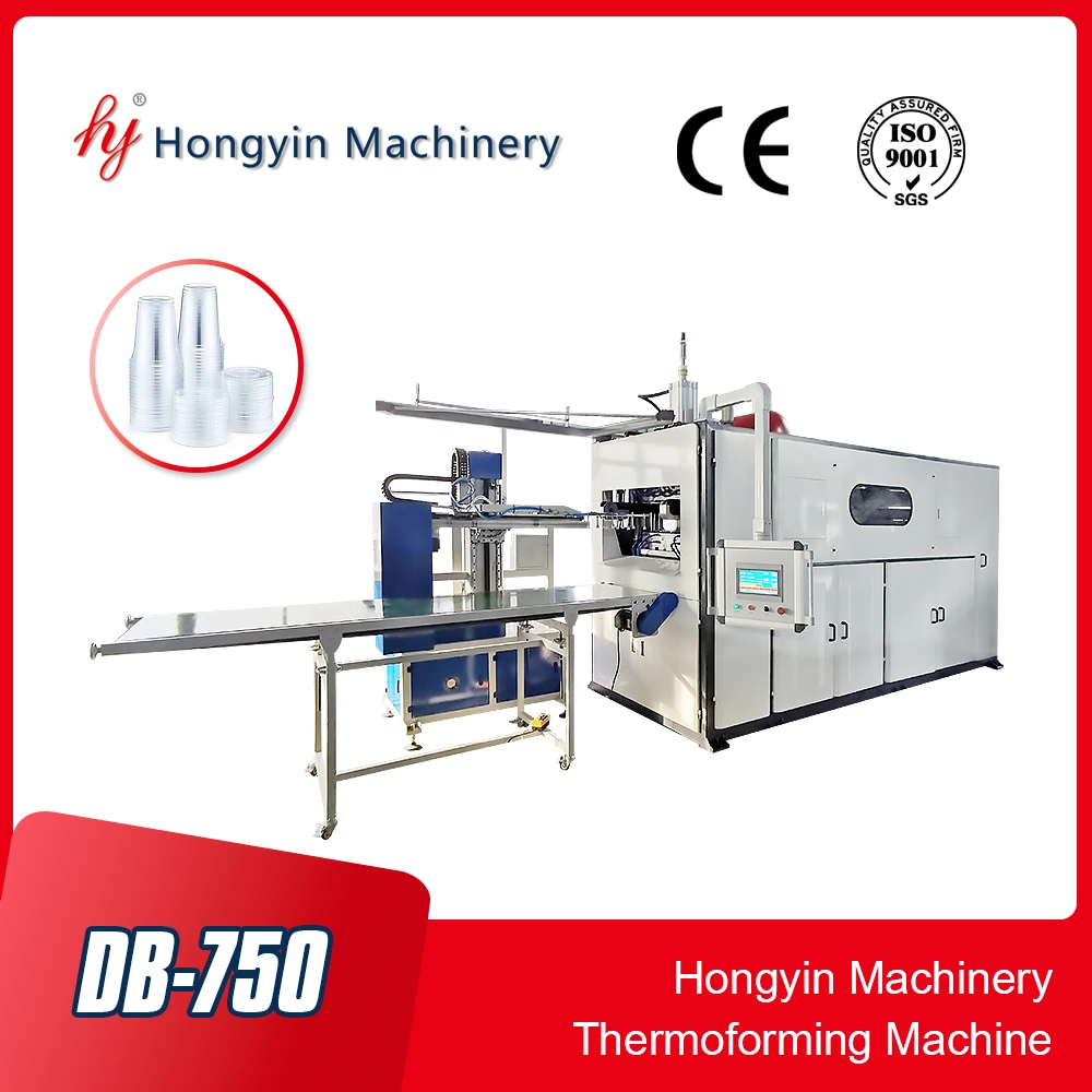 Fully Automatic Plastic Cup Thermoforming Machine / Disposable Glass Making Machine /Flower Pot Making Machine/Disposable Cup Making Machine/Cup Forming Machine
