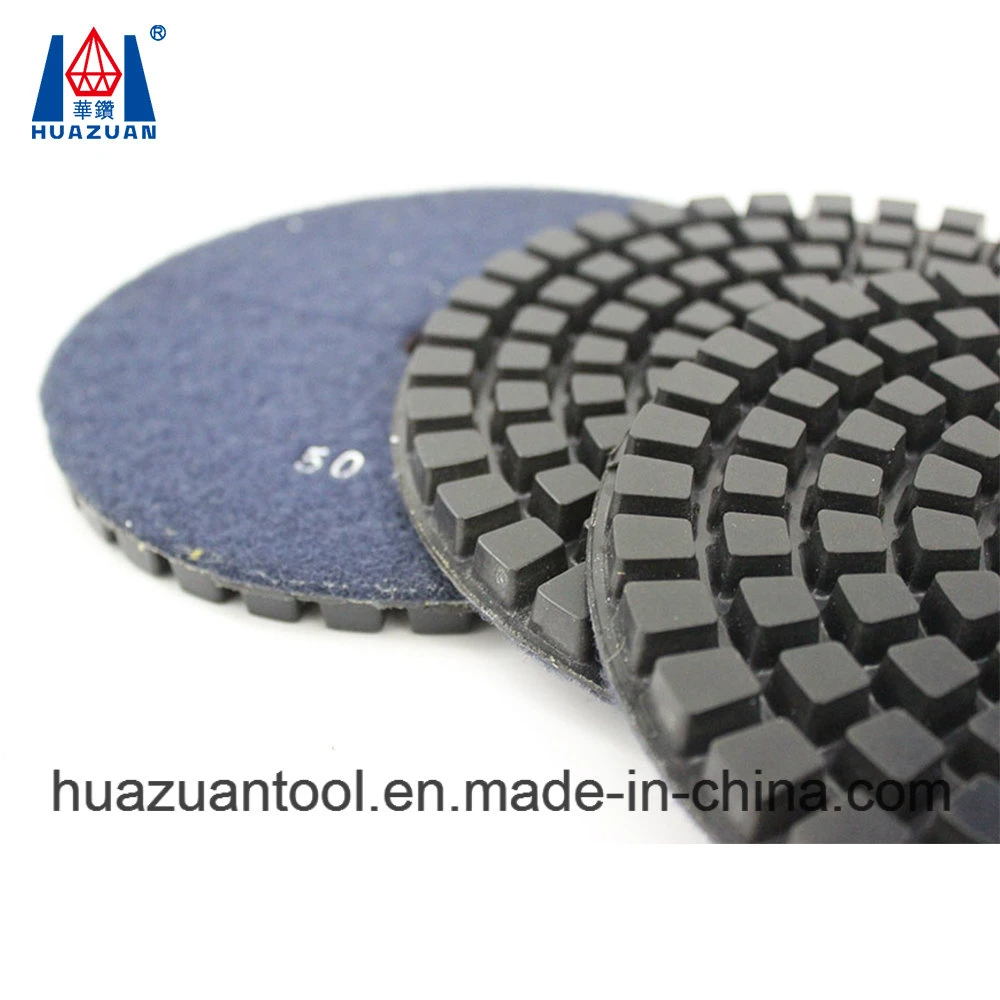 125mm Wet Polishing Pads for Marble & Granite Processing