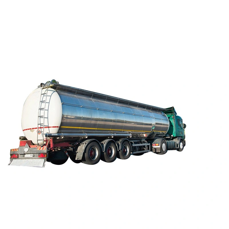 Tri-Axles 40000L Fuel Oil Gasoline Crude Petroleum Fuel Tank Semi Trailer