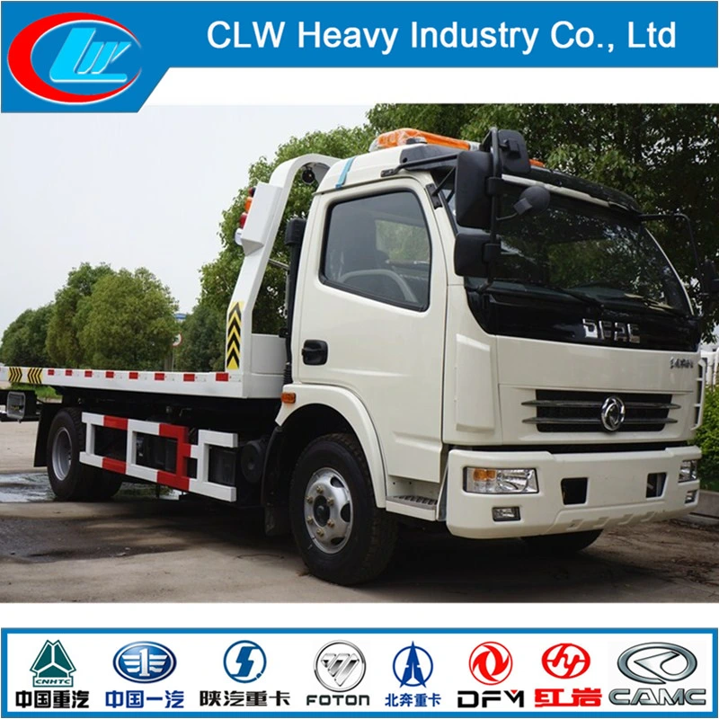 Original Factory Sale 4X2 Dongfeng Tow Wrecker Truck Road Recovery Truck with Crane