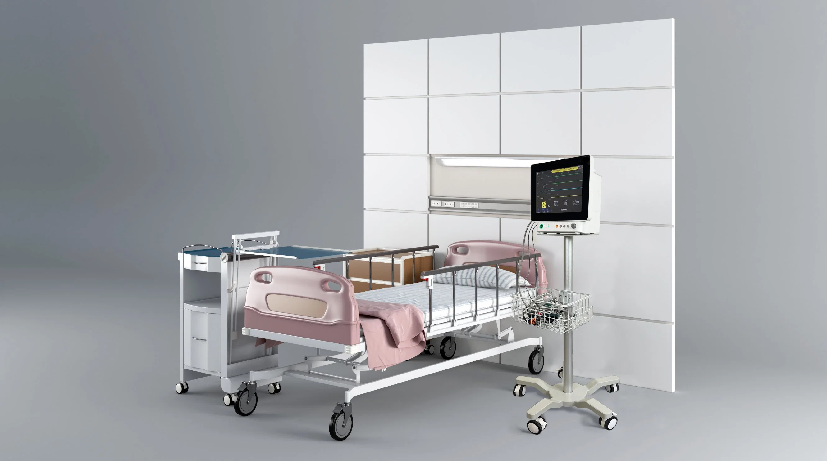 Advanced Multiparameter Patient Monitor System for ICU and Operation Room