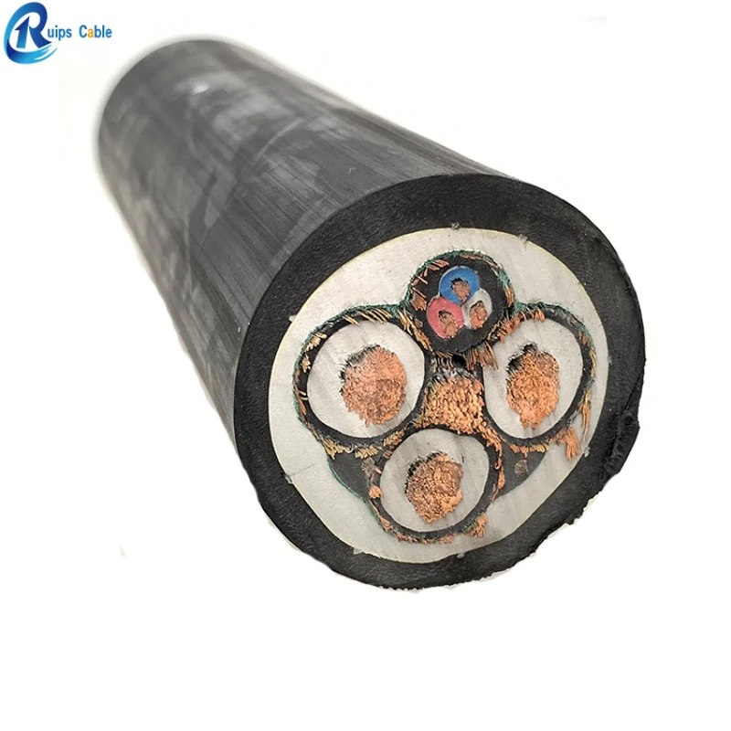 Conductor de cobre estañado tipo 241 Superflex 1,1 a 6,6kv Nsshou EPR PCP 5GM5 5GM3 de caucho revestido de la minería de transmisión de potencia Cable eléctrico de control