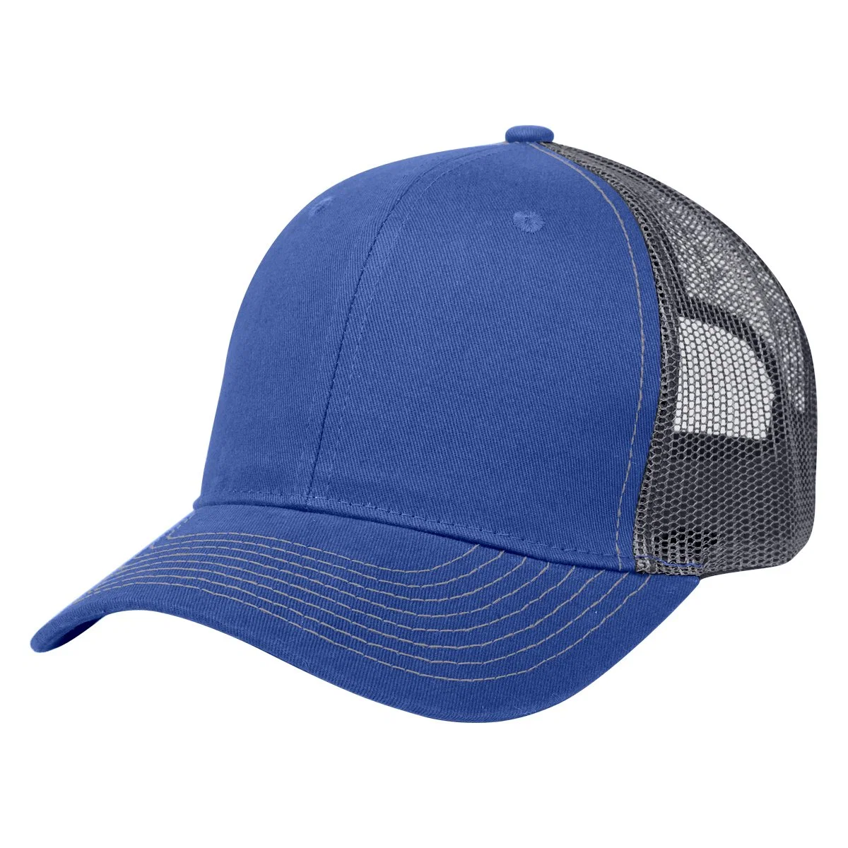 Mode hochwertige 5 Panel Männer 3D bestickte Patch-Logo Tarnkappe Aus Gorras-Baumwolle Mit Twill-Trucker-Mütze Aus Mesh