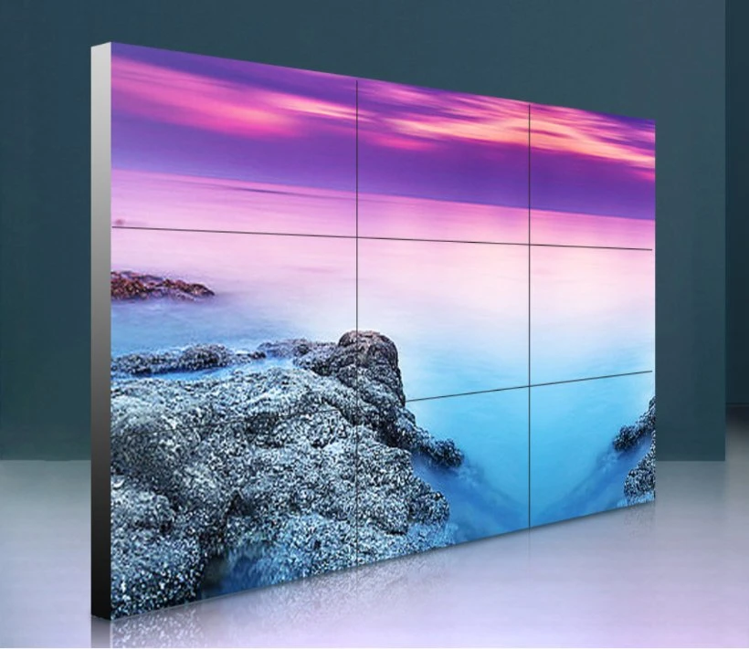 Indoor Application Commercial Billboard TFT 55''seamless Splicing Screen Advertising Display Split LCD Video Wall