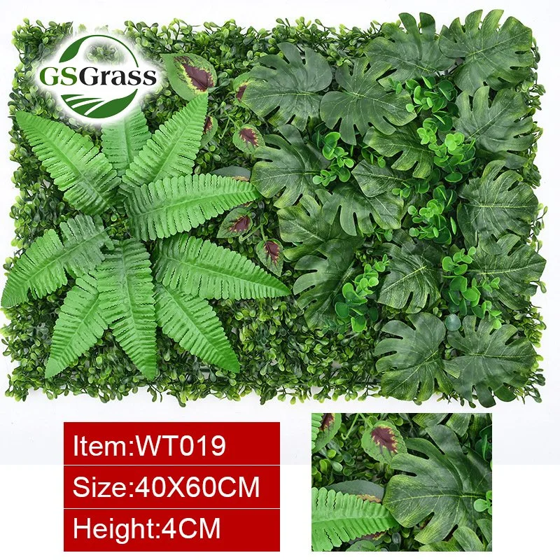 Ornamnetal Simulated Flowers Tiles, Landscaping Faux Greenery with Low Price for Indoor Outdoor Decoration