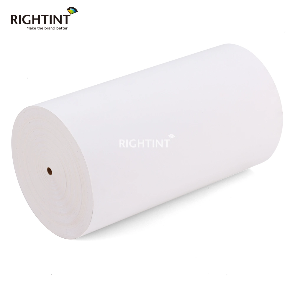 50 mic Strong Adhesion Waterproof Self Adhesive PET Film Jumbo Vinyl Roll Label Adhesive Sticker Paper