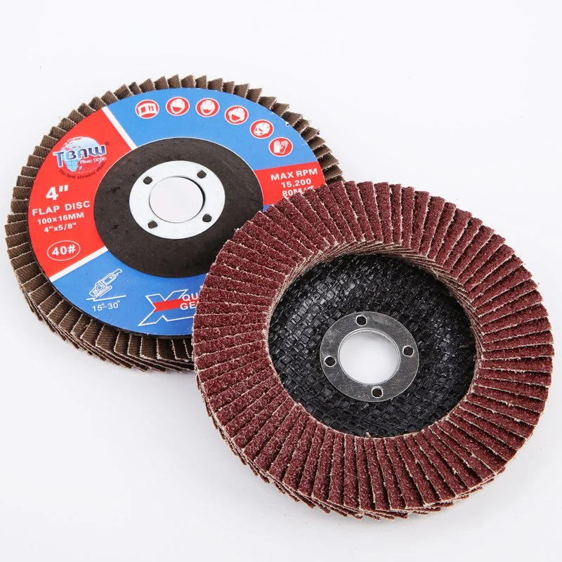 100X16mm Abrasive Flap Disc China Manufacturers