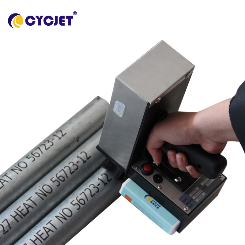 Cycjet High-Resolution Handheld Inkjet Printer for Carton Wood Steel Pipe Plastic Bag