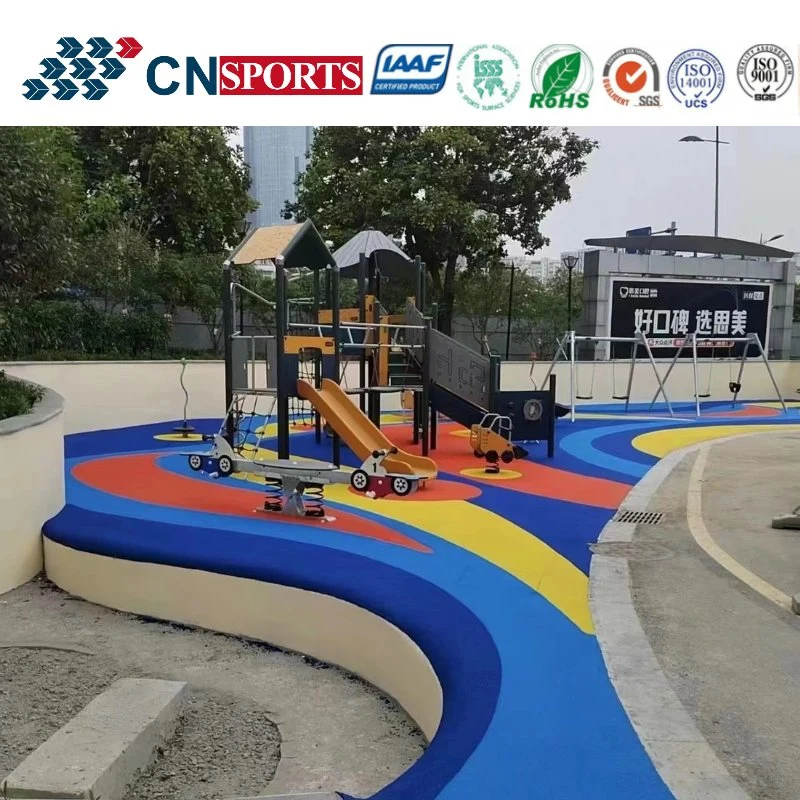 Grânulos de borracha EPDM para vários fins do Sports Playground Field Construção