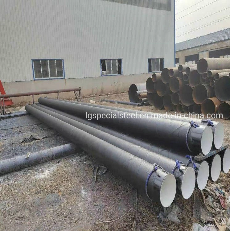 ASTM A53 A252 A106 Pipe Anti Corrosion Coating High Solid Epoxy Wear-Resisting Coating Epoxy Coal Tar Pitch Anticorrosive Carbon Steel Pipe