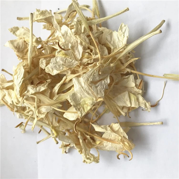 Ye Jiang Hua Bulk Ginger Flavor Dried White Garland-Lily Flower Tea