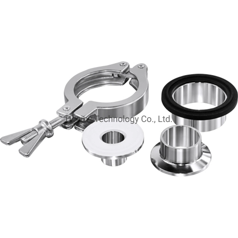 Edelstahl Sanitary Clamp Union komplett-Set&#160;für die Lebensmittelindustrie