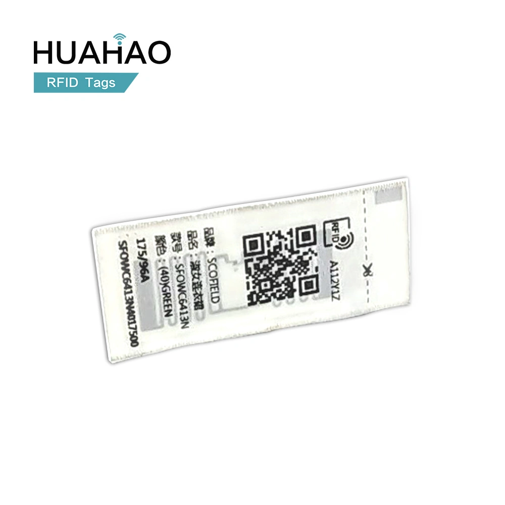 Free Sample! Huahao RFID Supplier Custom H9 UHF Laundry Clothes RFID Tag