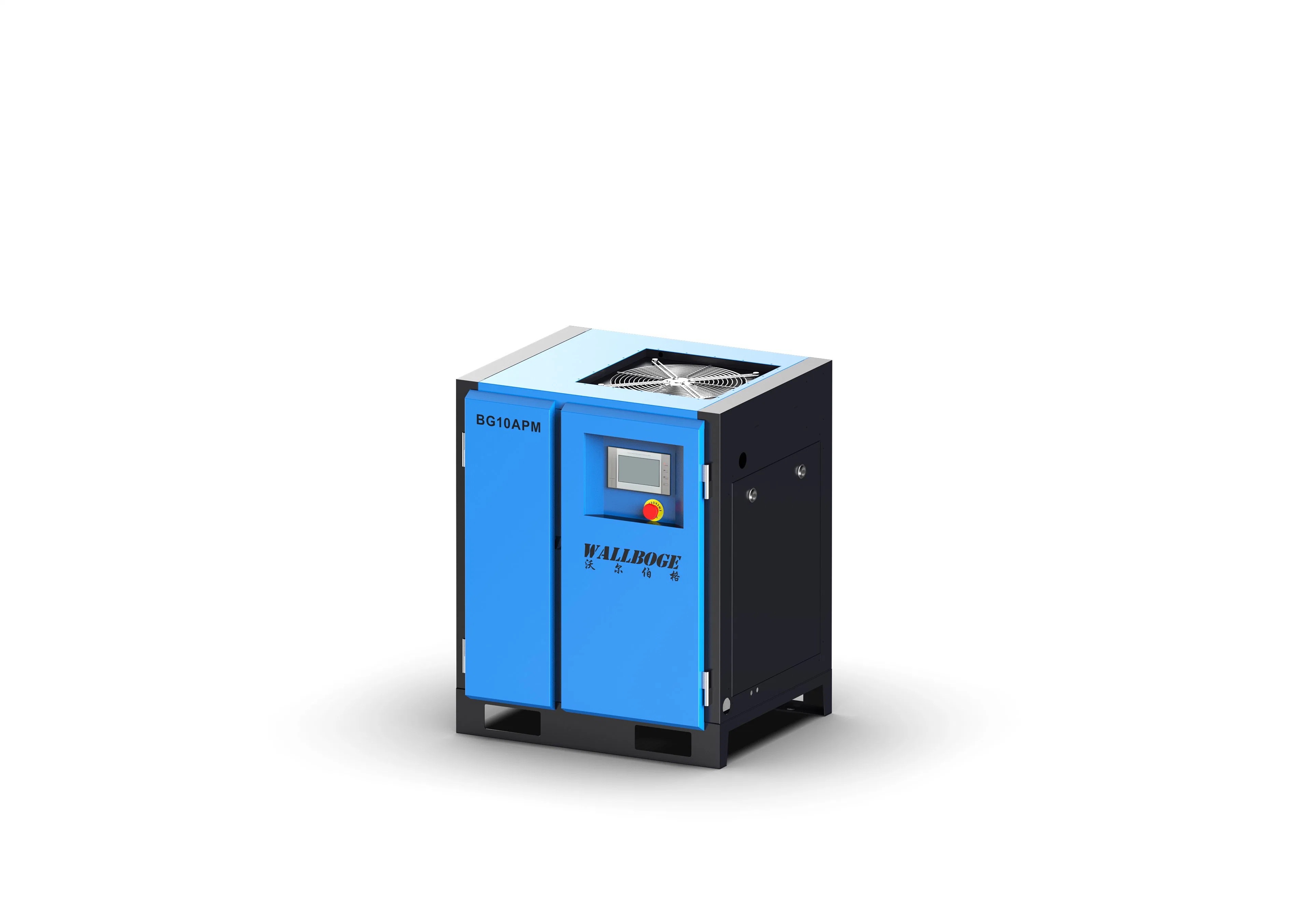 Micro Oil Hot Sale de 15 kW, 20 HP, velocidade fixa de acionamento direto Compressor de ar de parafuso para equipamento industrial para utilização industrial