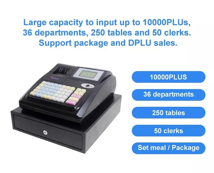 Bulk Supply POS System Terminal Electronic Cash Register Machine with ECR Software